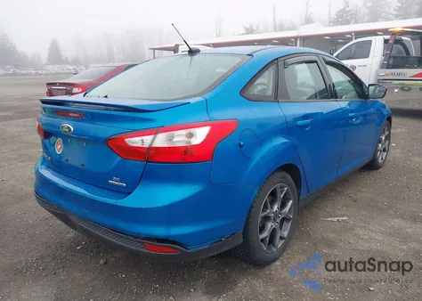 2013 Ford Focus Se from USA, damaged, VIN 1FADP3F25DL295338